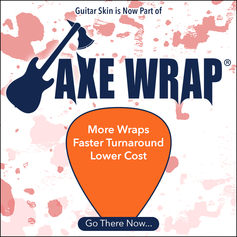 Vinyl guitar skin wrap kits by Brand O Guitar Company